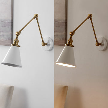 Rover 7" Adjustable Arm Metal LED Wall Sconce